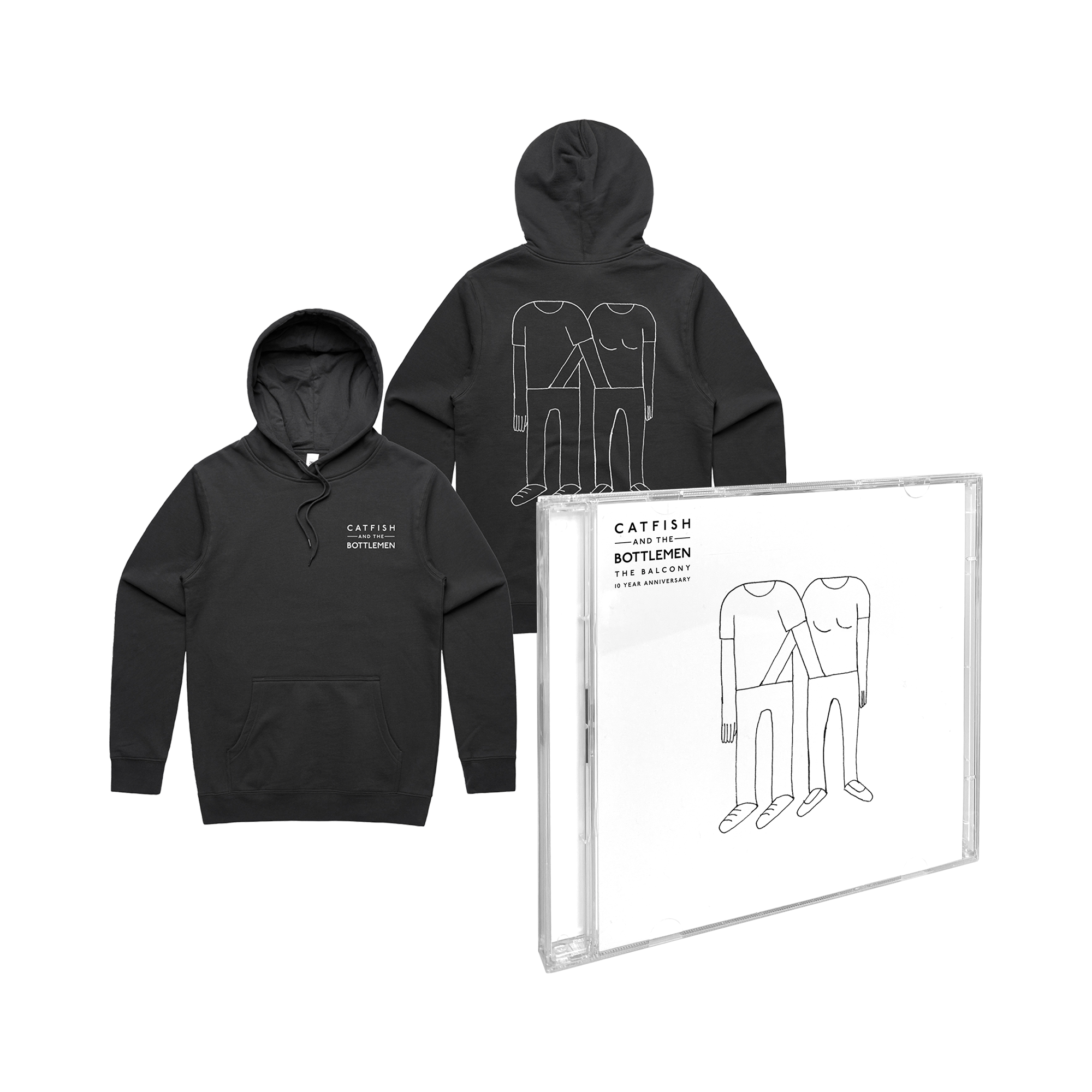 The Balcony (10 Year Anniversary): Cd + Coal Anniversary Hoodie 