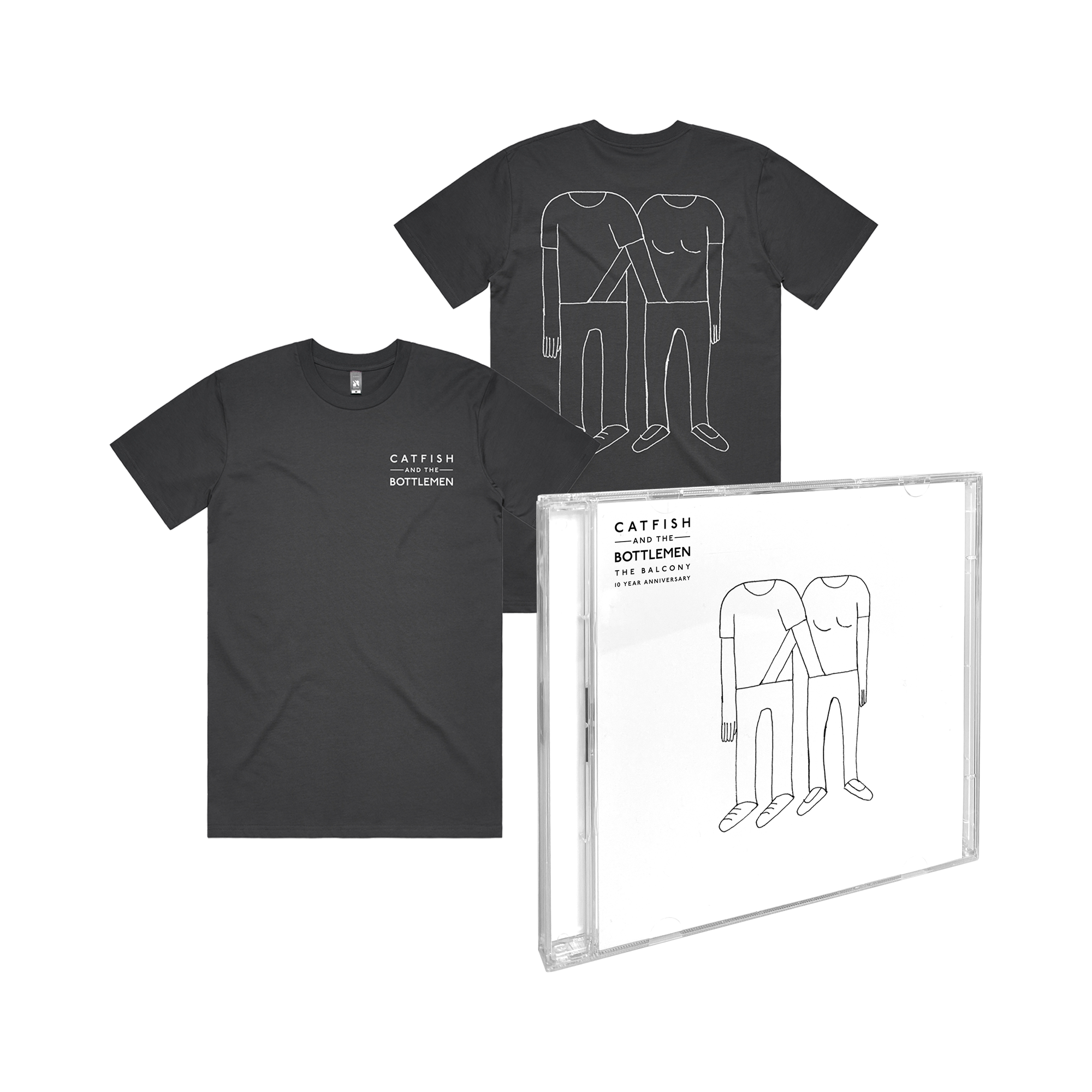 The Balcony (10 Year Anniversary): CD + Coal Anniversary T-Shirt