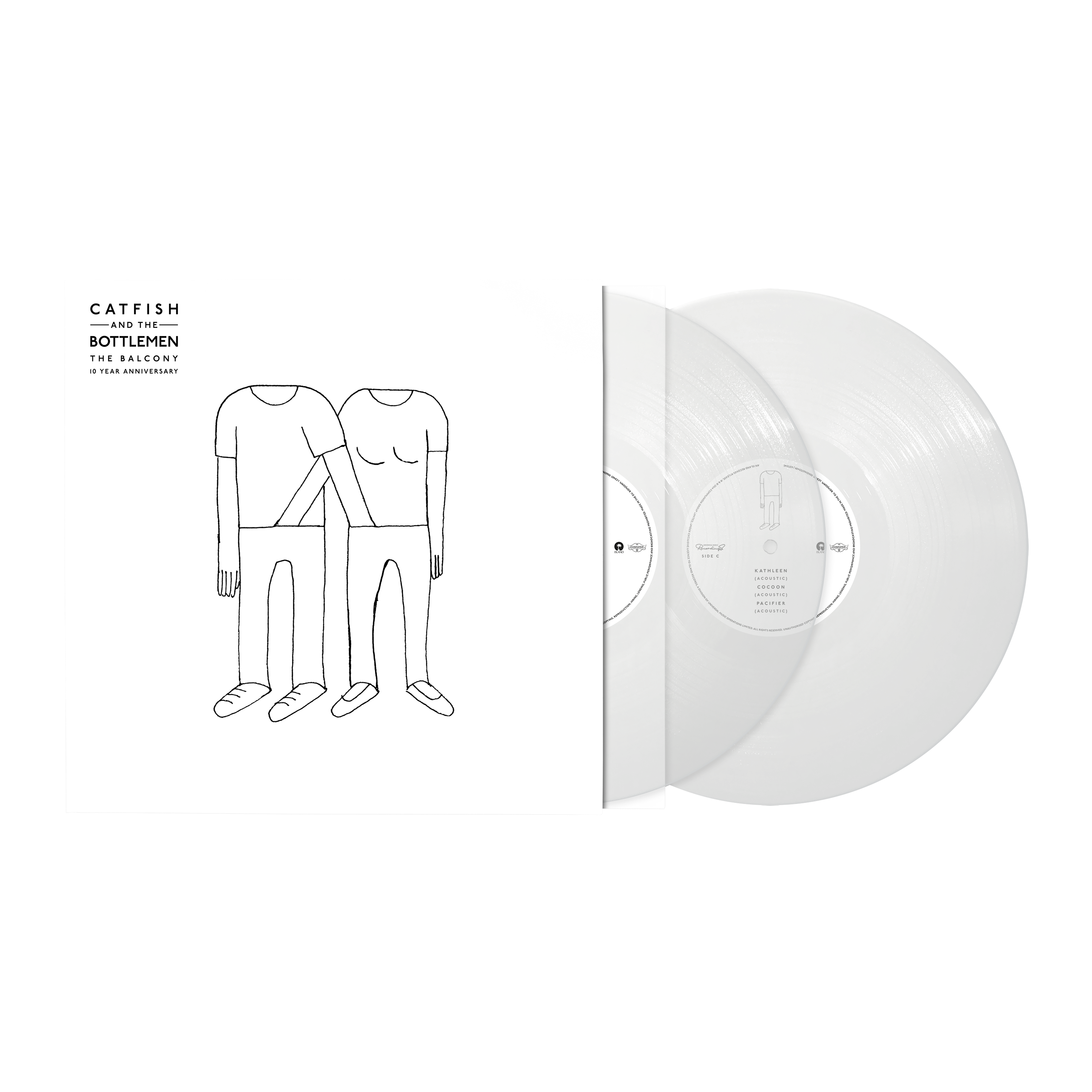 The Balcony (10 Year Anniversary): Clear Vinyl 2LP + Coal Anniversary T-Shirt