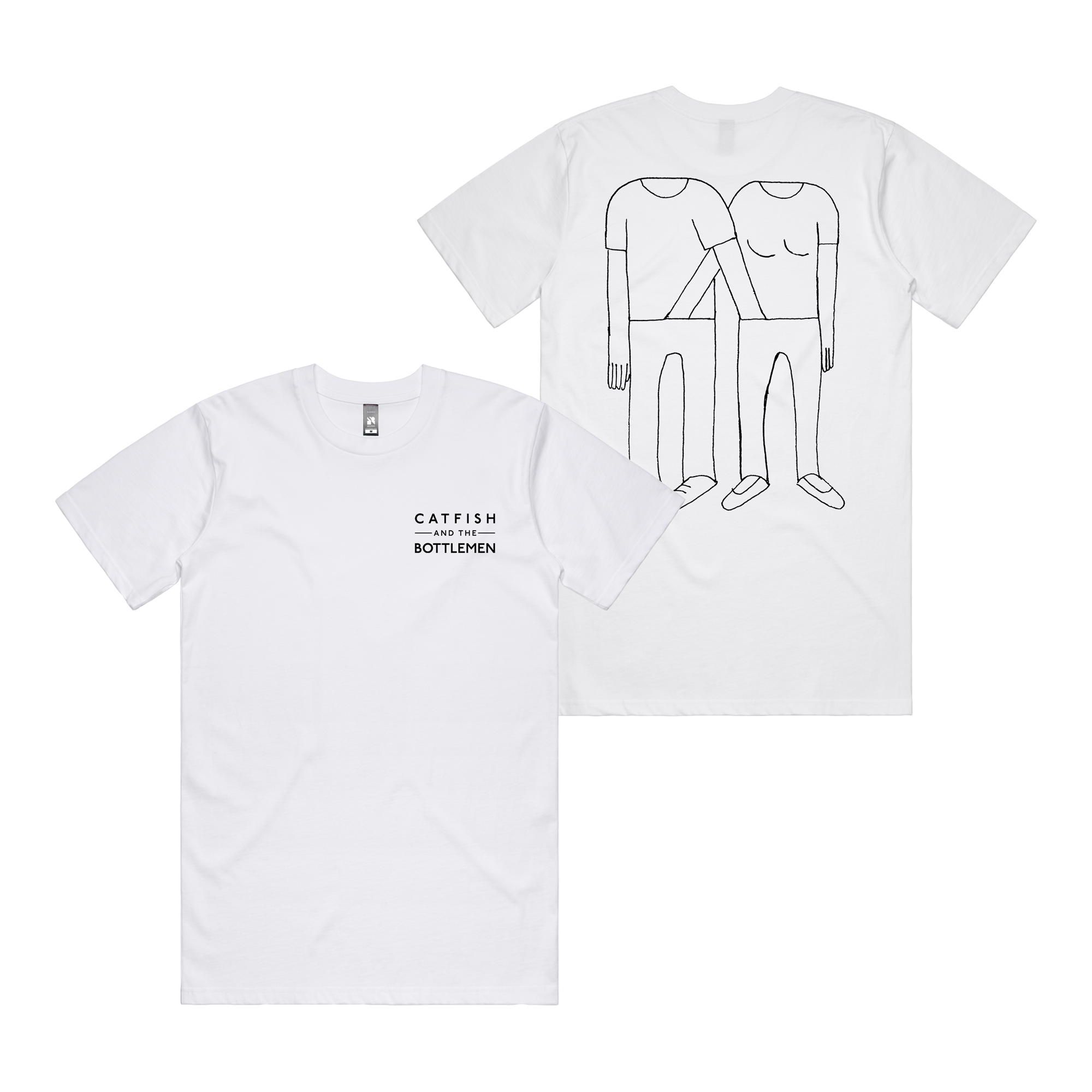 Catfish and the Bottlemen - The Balcony Anniversary T-shirt - White